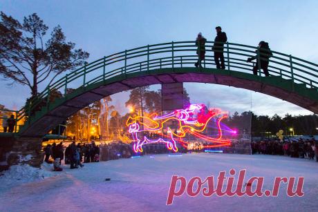 В городе открыли самый романтичный ледовый каток