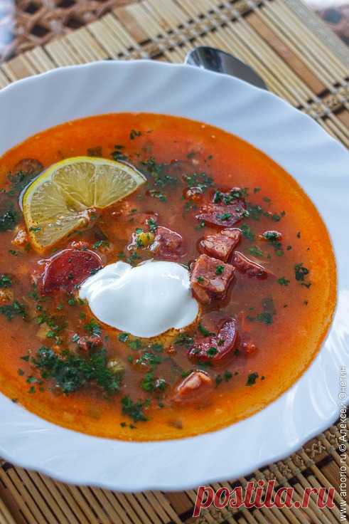 Классическая сборная мясная солянка