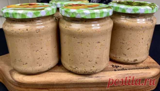 Готовлю домашний паштет для долгого хранения без автоклава: такая закуска выручит не раз (очень вкусный получается) | Еда, я тебя омномном! | Дзен