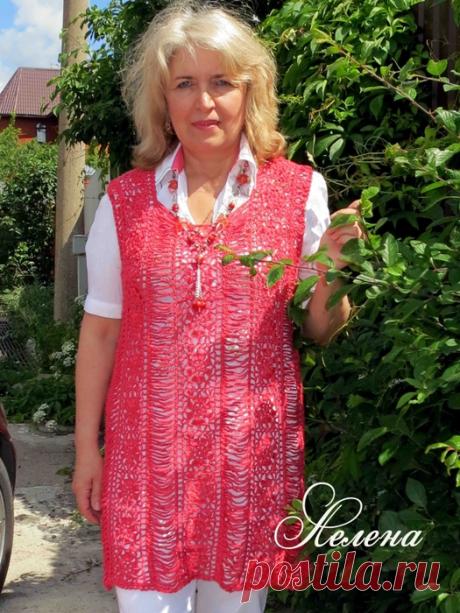 Коралловая туника