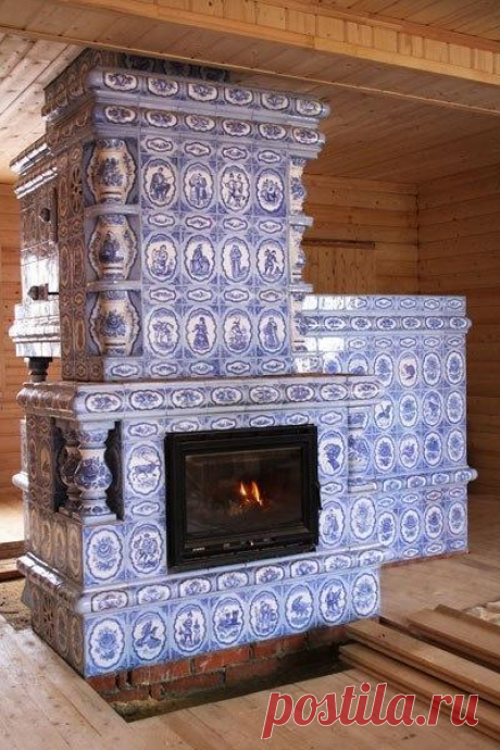 Очень красивая печь