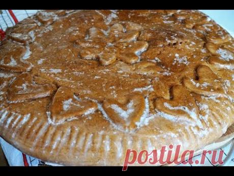 Тульский пряник/ медовый пряник простой рецептРецепт
2 яйца
2-3 ст.л. мёда
4 стакана муки
125 гр масла/маргарина
1 стакан/200 гр. сахар
1 ст.л./5гр. корица
1 ч.л. сода
любой джем 3-5 ст.л. (у меня сливовый)
Глазурь
4 ст.л. сахар
2 ст.л. вода
Выпекать при 180С 20 минут.