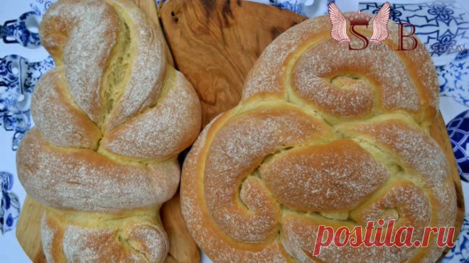 Картофельный хлеб на сливках.