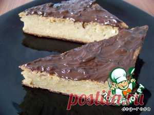 Кофейно-творожная запеканка - кулинарный рецепт