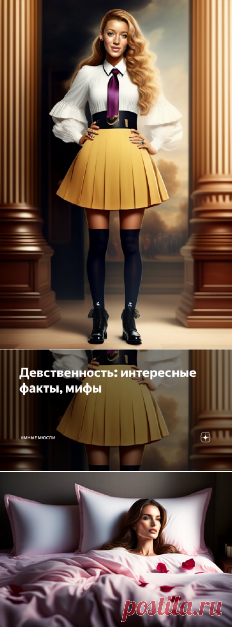 Девственность: интересные факты, мифы | Умные Мюсли | Дзен