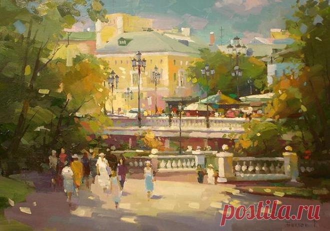 "Я картины пишу душой" Художник Роман Биляев .