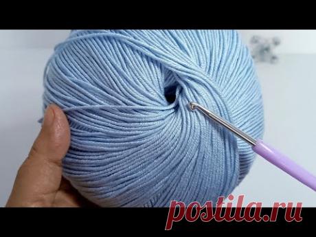 УХ ТЫ! Посмотрите, как это красиво! Самый необычный узор «бабушкин квадрат» крючком.