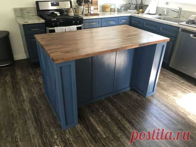 Кухонный разделочный стол с нуля