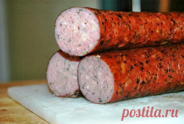 Кулинарные Рецепты: Куриная колбаска