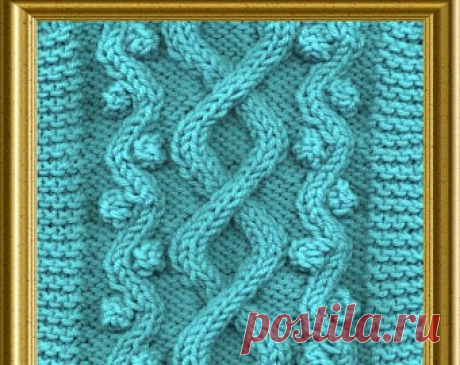 Diamond Aran Style Scarf PDF knitting pattern | Etsy