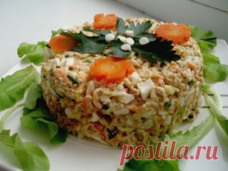 Салаты с печенью трески — четыре простых и вкусных рецепта - Простые рецепты Овкусе.ру