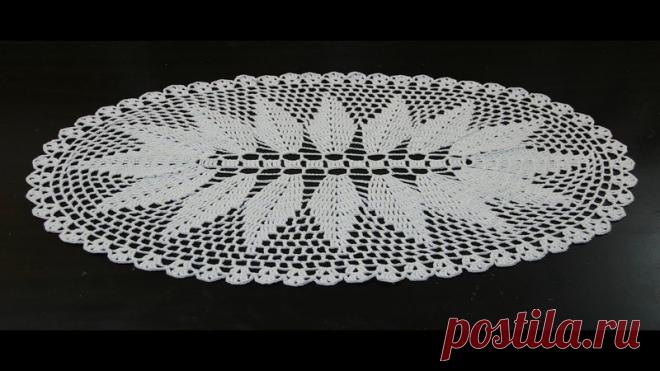 Овальная салфетка крючком
https://youtu.be/nRJijtz0Ask

#Филейное_вязание_крючком_схема_салфетка
#Филейное_вязание_крючком_мастер_класс