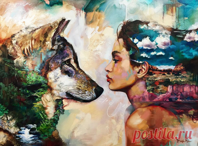 Творчество молодой художницы Dimitra Milan