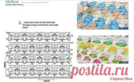 Узоры крючком