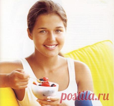 Правильное питание для похудения и набора мышечной массы