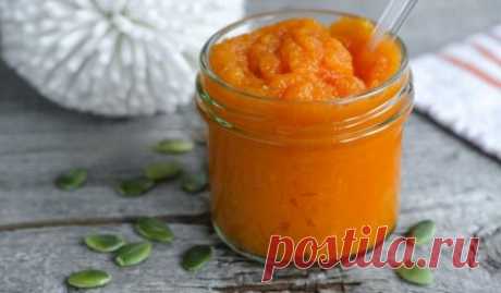 Пюре из тыквы
