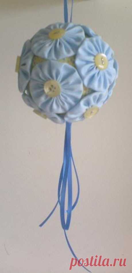 Pinwheel Ponders: YoYo Pomander (Yo Yo Ball Ornament)