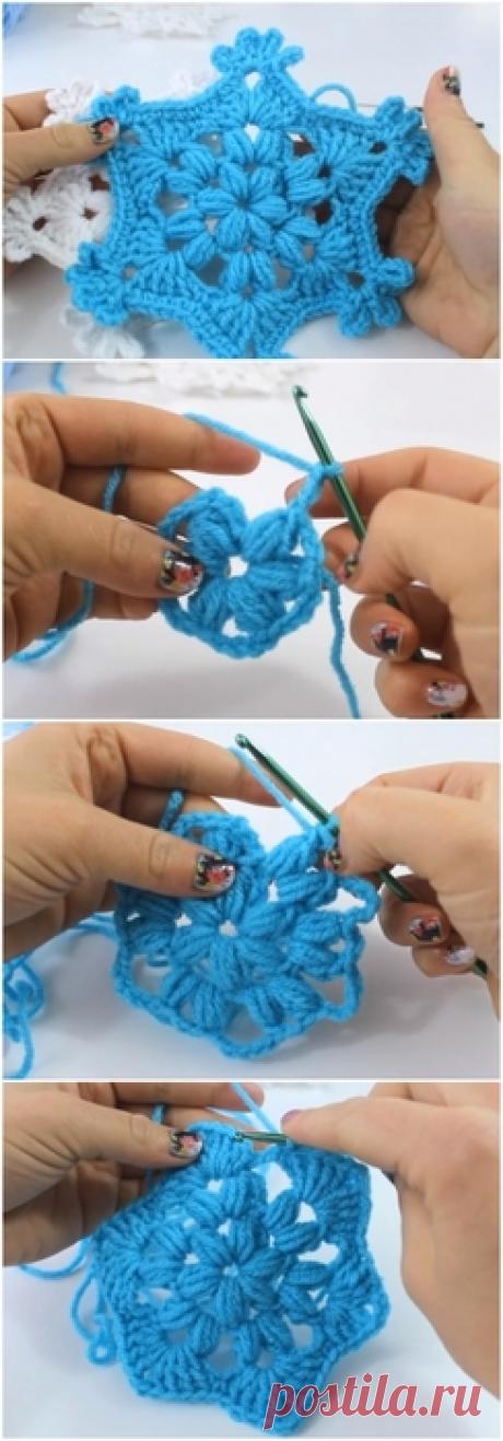 How To Crochet A Snowflake