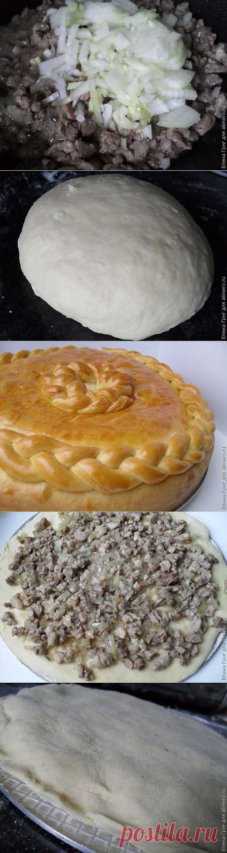 Пирог с мясом / Рецепты с фото