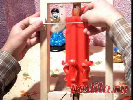 Confectionare lumanari sculptate tip candela