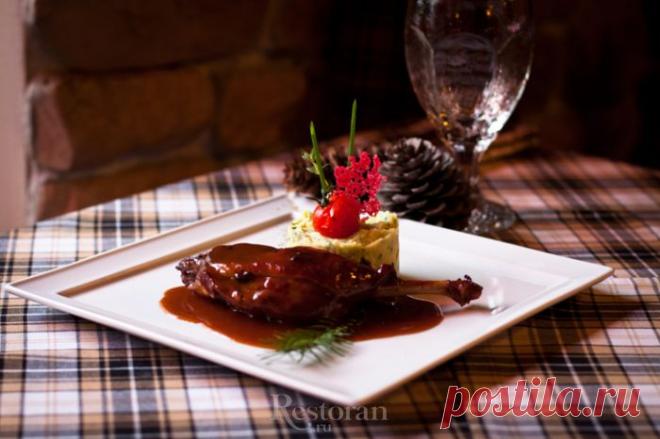 Томленая утиная ножка из ресторана «Шотландская клетка». Рецепты от шефа