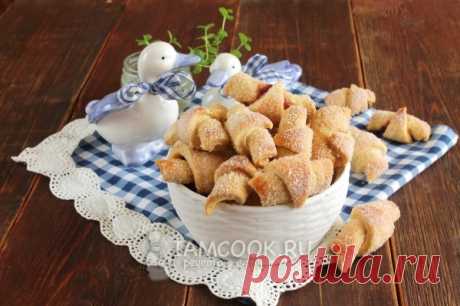 Бабушкины рогалики на маргарине, которые тают во рту