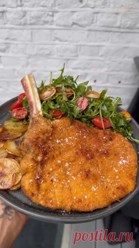 Veal Milanese 😍 #Shorts