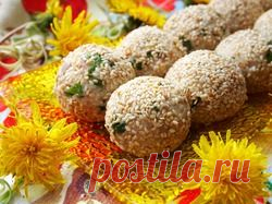 Салатные шарики с печенью трески - кулинарный рецепт.