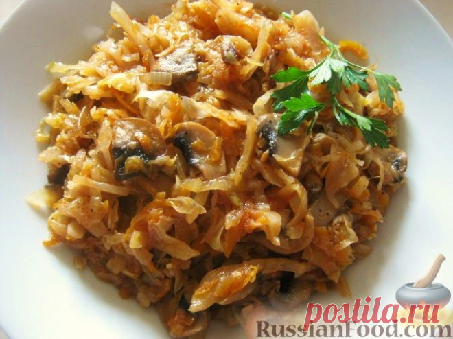 Домашняя классика. КАПУСТА тушеная