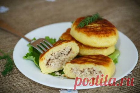 Как приготовить зразы картофельные с фаршем