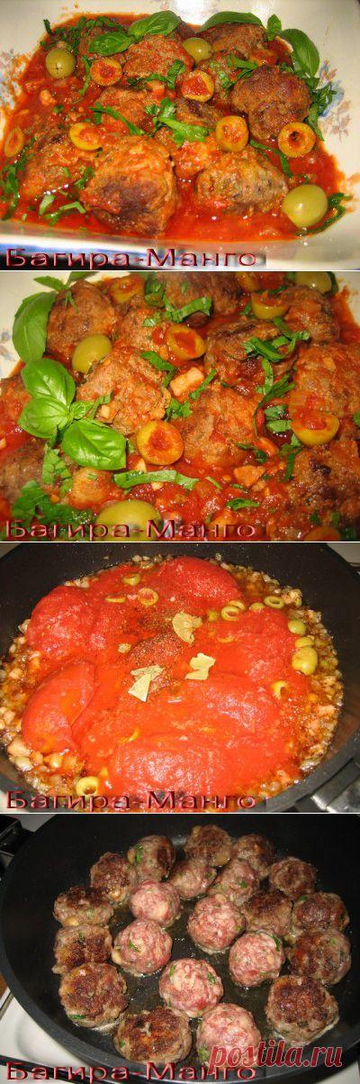 Фрикадельки в пикантном соусе