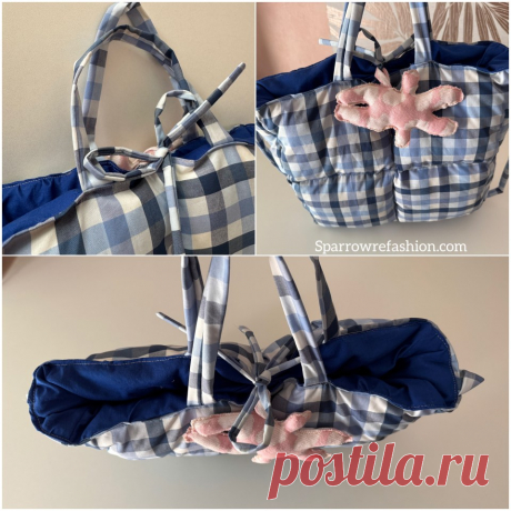 Make Your Own Puffer Tote Bag: Easy, Quilted, Cute! - Sparrow Refashion: A Blog for Sewing Lovers and DIY Enthusiasts