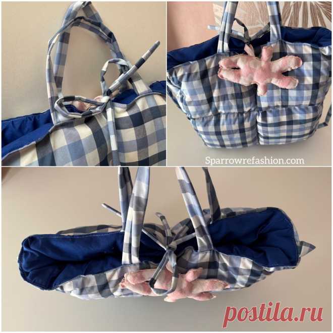Make Your Own Puffer Tote Bag: Easy, Quilted, Cute! - Sparrow Refashion: A Blog for Sewing Lovers and DIY Enthusiasts