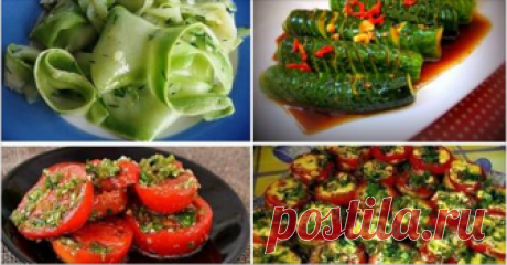 Великолепные овощные закуски Такие аппетитные, аж слюнки текут!