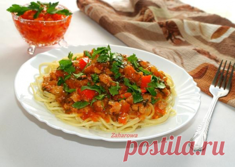 Мясная заправка с овощами к любому гарниру на ваш вкус