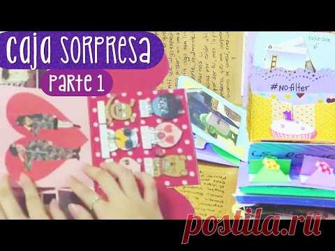 REGALA UNA CAJA SORPRESA - Tutorial Parte 1 (Exploding Box) ✎ Craftingeek
