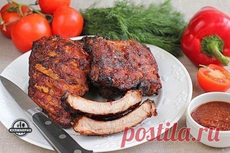 ЗАПЕЧЁННЫЕ СВИНЫЕ РЕБРЫШКИ