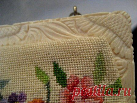 Техника вышивки Petit Point (петит пойнт)
