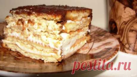 Торт без выпечки «Итальянские мотивы»: очень вкусный Приятного аппетита!