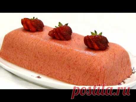Мороженое "Семифреддо с клубникой"