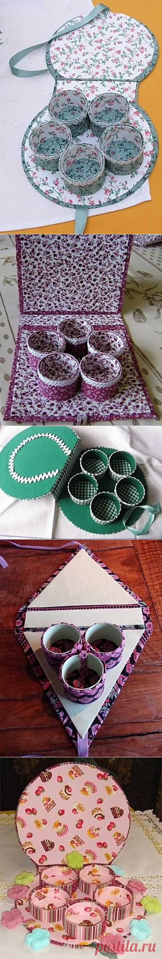 Оригинальная коробочка-органайзер для мелочей мастер-класс.