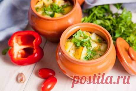 Рагу с курицей и овощами в горшочках - рецепт приготовления с фото от Maggi.ru