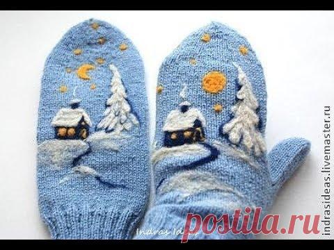 Вязаные Варежки - 2019 / Knitted Mittens / Strickhandschuhe / Guanti a maglia