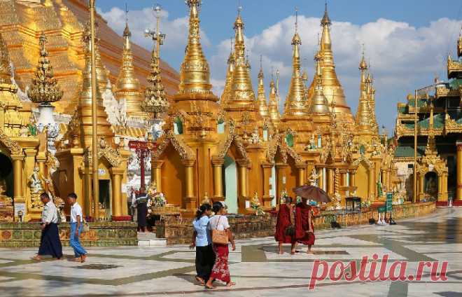 17 фотофактов о Бирме — таинственной стране золотых Будд . Тут забавно !!!