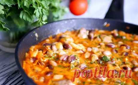 Простая курица, но покоряет сразу: готовим с луковой поджаркой и фасолью - БУДЕТ ВКУСНО! - медиаплатформа МирТесен