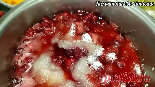 ДВУХСЛОЙНОЕ ВАРЕНЬЕ-ДЕСЕРТ! Малина- Киви, Малина-Персик