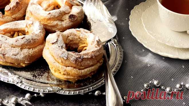 Вкуснейшие знаменитые пирожные Пари- Брест | ПРОСТОРЕЦЕПТ | Яндекс Дзен