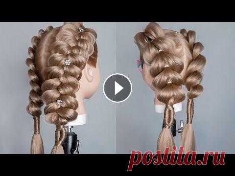 Объемные косы. Прически для девочек. Легкие прически / two easy and simple braids Всем привет! Я рада, что Вы заглянули ко мне. На своем канале делюсь многолетним опытом плетения кос. Рассказываю вам секреты и нюансы, которые важны ...