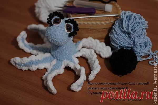 Плюшевые осьминожки - Ярмарка Мастеров - ручная работа, handmade