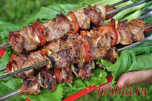 Как замариновать мясо для шашлыка? 8 способов.